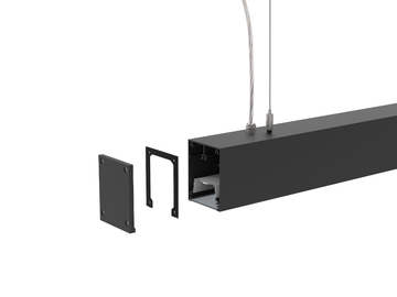 GYON S IP54 - Contemporary style LED aluminium pendant lamp by Intra lighting - view 2